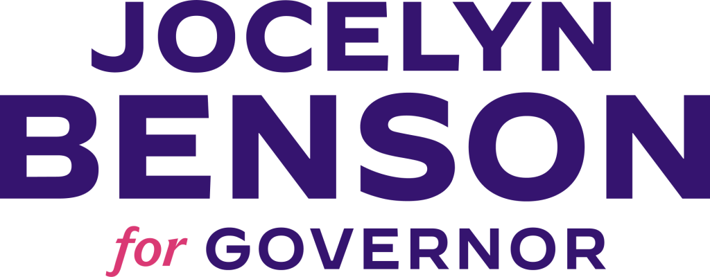 Jocelyn Benson for Governor